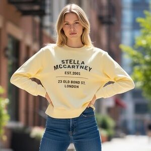 Stella McCartney: "23 Old Bond Street" Sweatshirt/Jumper